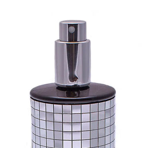 Silver mirror 100ml black spray atomizer - MIRROR PART 2