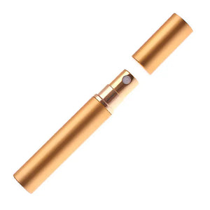 Sleek 3ml gold pen atomizer - gold pen - Handbag and travel perfume atomizer