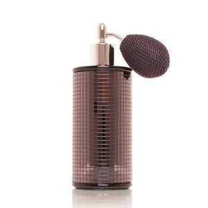 Smoked Grey Mirror 100ml Bulb Spray Atomizer - MIRROR BULB -