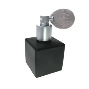 essential atomizer co. square cube unisex fragrance abtomizer & glass bottle